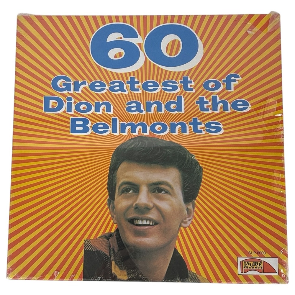New 60 Greatest Of Dion & the Belmonts Vinyl Record 3 LP Laurie Box Set SLP-6000